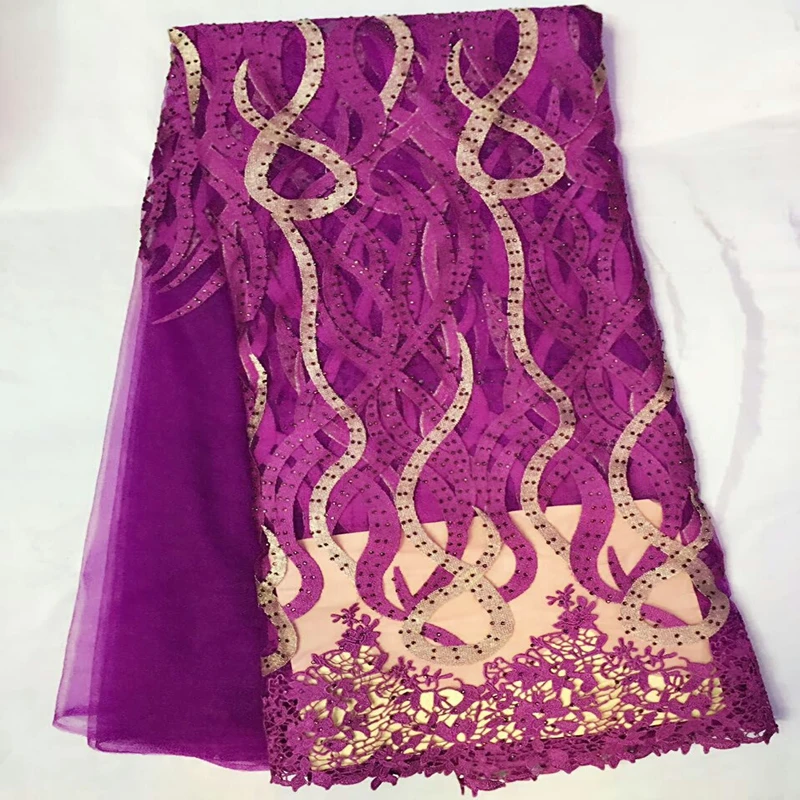 

JNP французское Сетчатое кружево с камнем, красивая африканская кружевная ткань, блестящая ткань высокого качества для вечернего платья