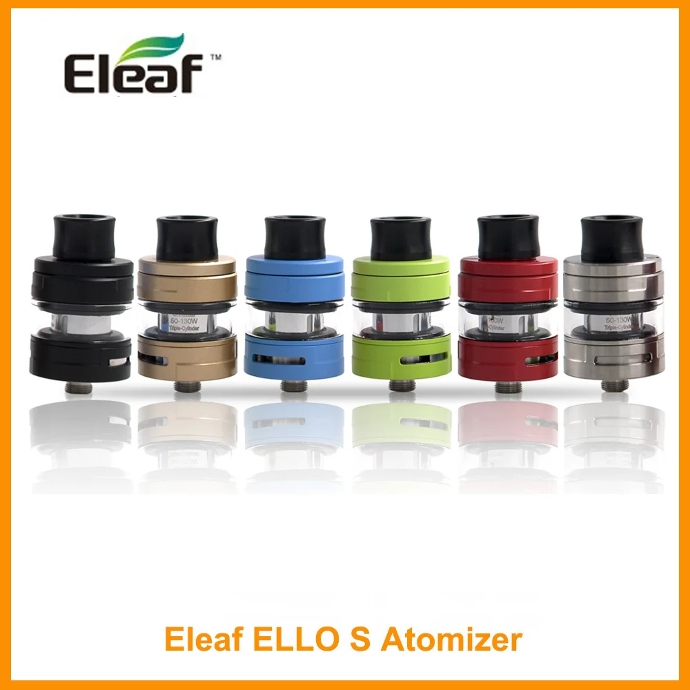 RU оригинальный атомайзер Eleaf ELLO S для Cuboid Mini/Unimax/Cuboid Tap 510 резьбовой бак электронная