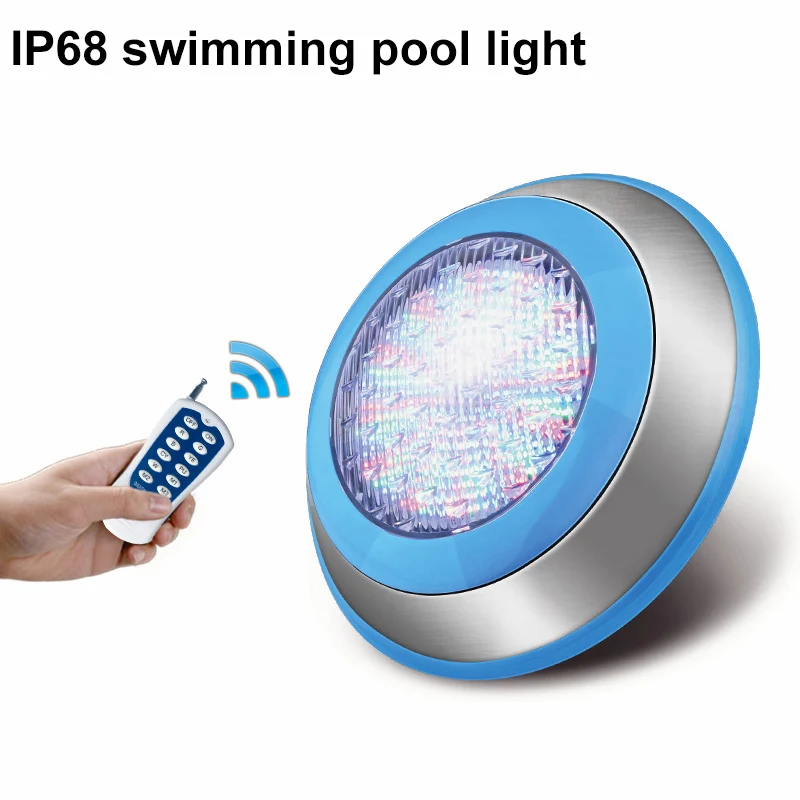 

12W 15W 18W 54W LED Swimming Pool Light IP68 Waterproof AC/DC 12V Outdoor RGB UnderWater Light Pond Led Piscina Luz Spotlight
