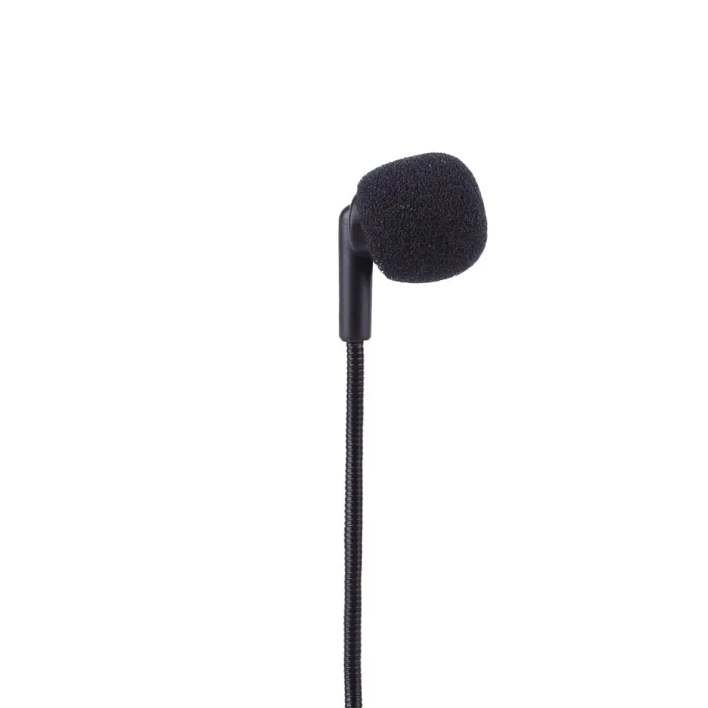 

Dynamic Wired Head Mounted Headset Microphone Mic Flexible Lightweight 3.5mm