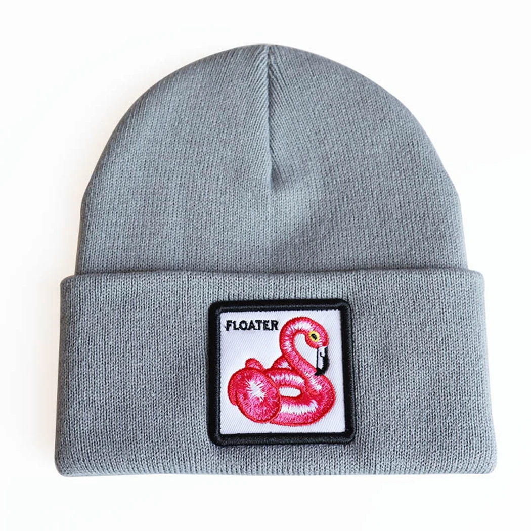 Женские и мужские вязаные шапки Skullies для улицы в стиле хип-хоп модные брендовые