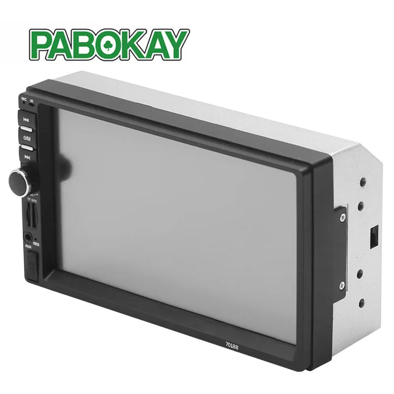 Двойной 2 Din Автомобильный видео плеер 7 дюймов сенсорный экран Экран