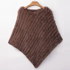 Шерстяная шаль из натурального кроличьего меха ETHEL ANDERSON, пончо для вечерние, Женская шаль из натурального меха, свадебный подарок, оптовая продажа, скидка