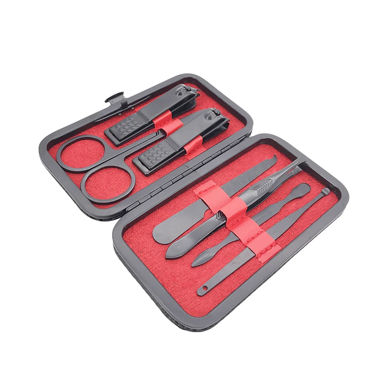 7 шт./компл. многофункциональные кусачки для ногтей комплект Нержавеющая сталь