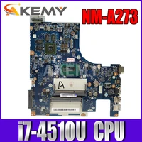 acluaaclub nm a273 20e7 for lenovo z50 70 g50 70m laptop motherboard cpu i7 4510u gt840mgt820m fru5b20g45436