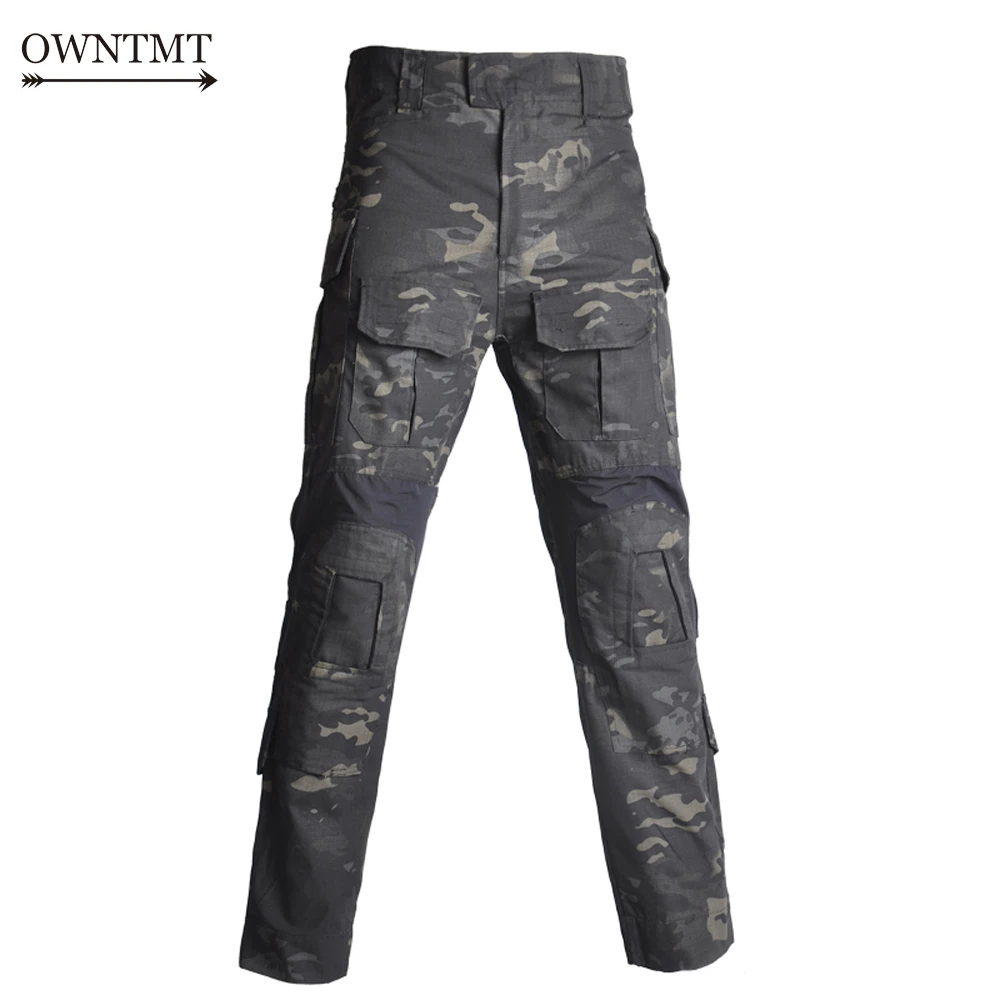 Уличные камуфляжные военные тактические брюки армейская форма Мультикам