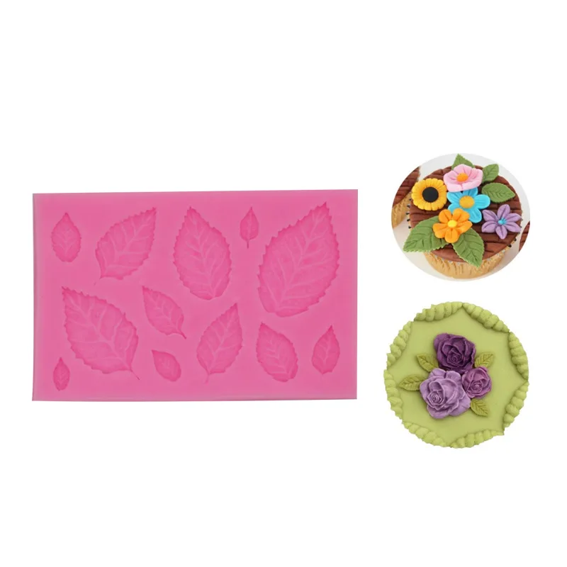 

Силиконовая форма для сахарного торта, форма для украшения листового шоколада, торта 15-294