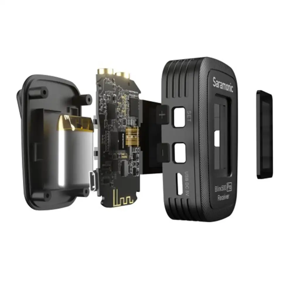 Микрофон Saramonic Blink500 Pro Lavalier 2 4 ГГц беспроводной микрофон Blink 500 PRO с зарядкой чехол