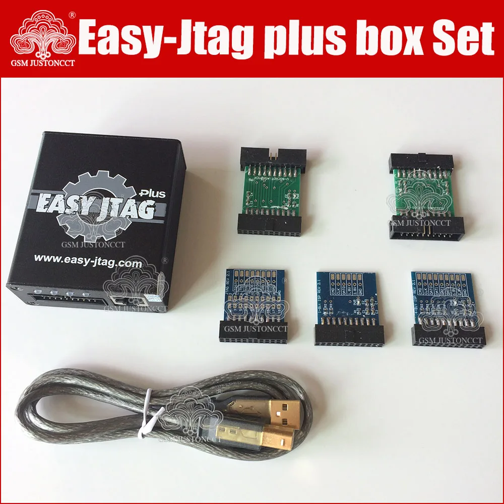 Новая версия 2022 года полный комплект стандартная коробка Easy-Jtag plus + розетка EMMC |
