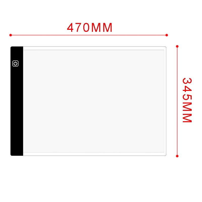 

A3/A4 LED Light Box Tracing Drawing Board Tattoo Art Design Stencil Copy Pad Graphic Tablets Art Painting Sketching Writing Pad