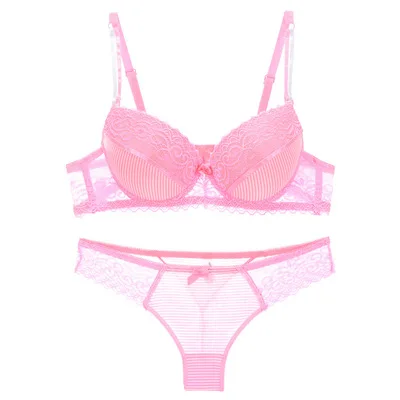 Комплект нижнего белья для девочек комплект полосатых бюстгальтеров дышащие