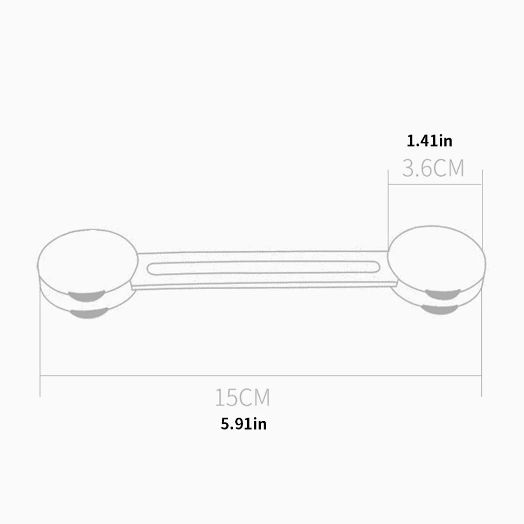 

10pcs Child Safety Lock Baby Drawer Lock Child Anti-opening Cabinet Door Refrigerator Lock Buckle Baby Anti-pinch Safety Buckle