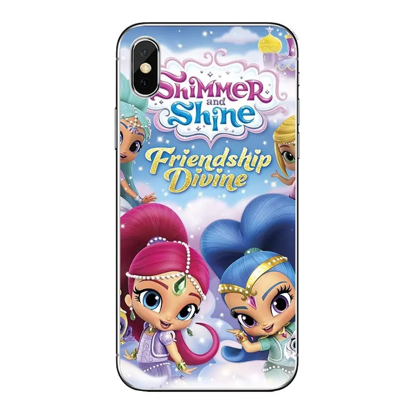 Для samsung Galaxy A5 A6 A7 A8 A9 J4 J5 J7 J8 2017 2018 Plus Prime мягкие прозрачные чехлы Shimmer and Shine Сезон 3 |