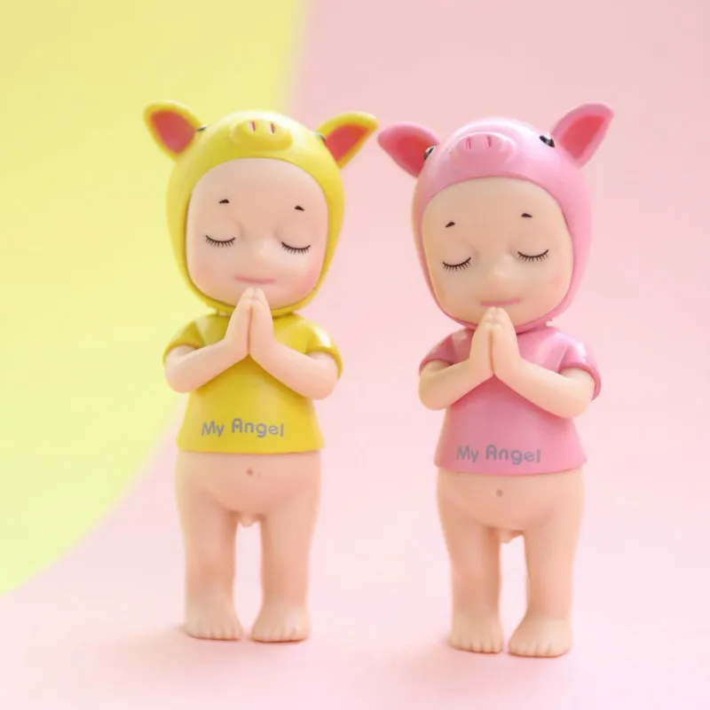 Глухая коробка фигурка коллекции Sonny My Angel Baby Doll King Princess Queen Снежная Белая роза