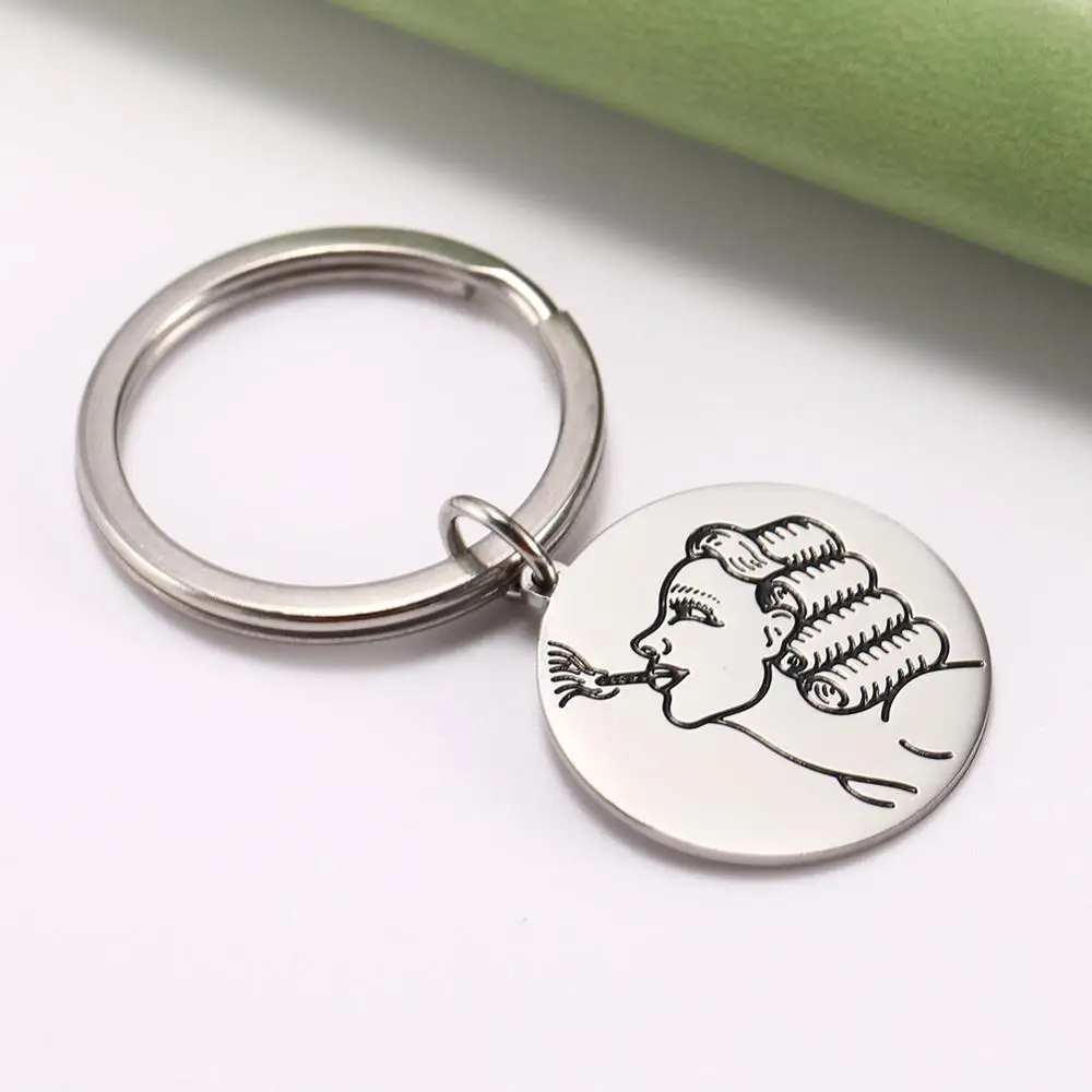 SKYRIM Tearful Eye Круглый автомобильный брелок из нержавеющей стали дымчатые женские