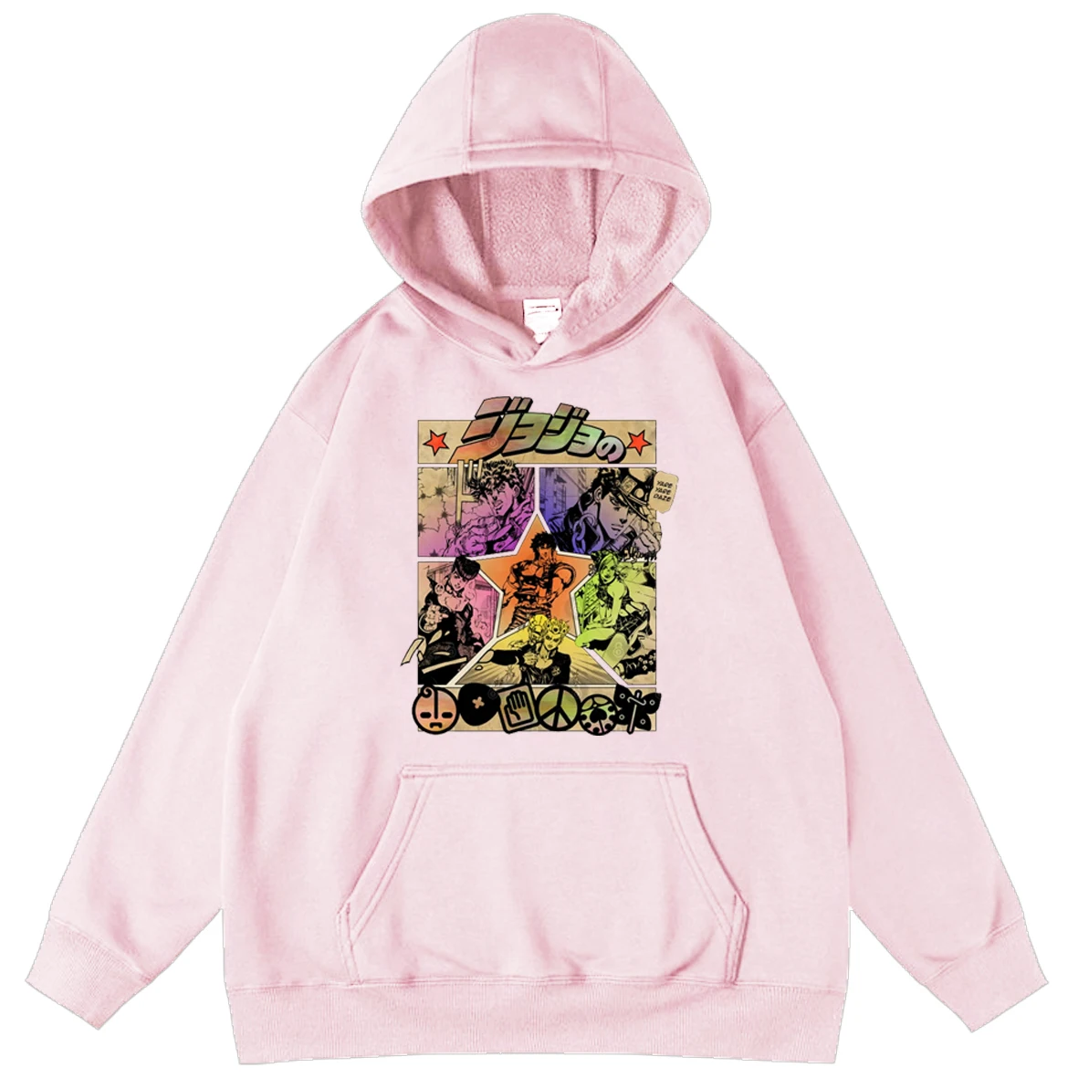 

New Children's Clothing JoJo's Bizarre Adventure Boys and Girls Sweatshirts Hooded Pullover Long Sleeve Hot Sale Clothes for Boy