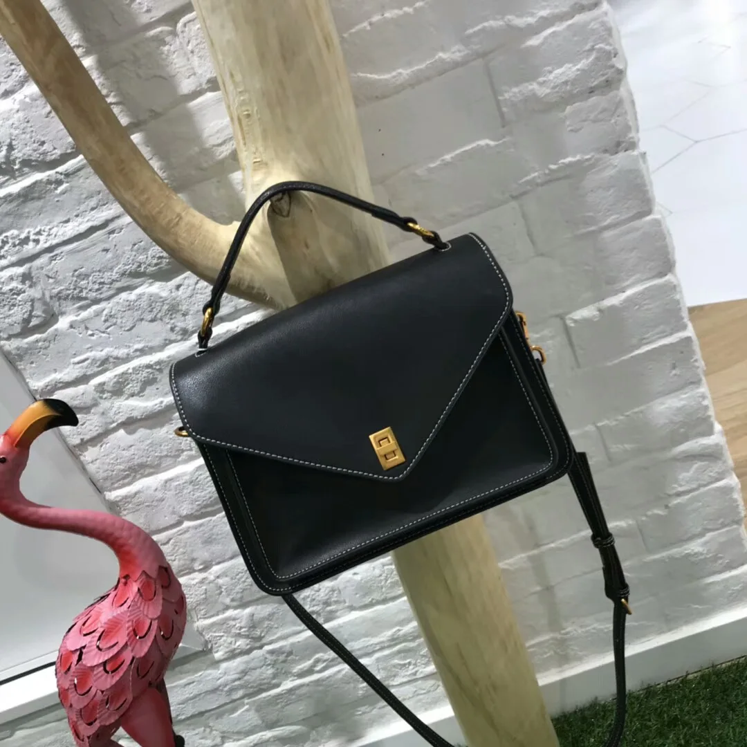 Женские сумки 2020 Ретро сумка почтальона из воловьей кожи на одно плечо Наклонная