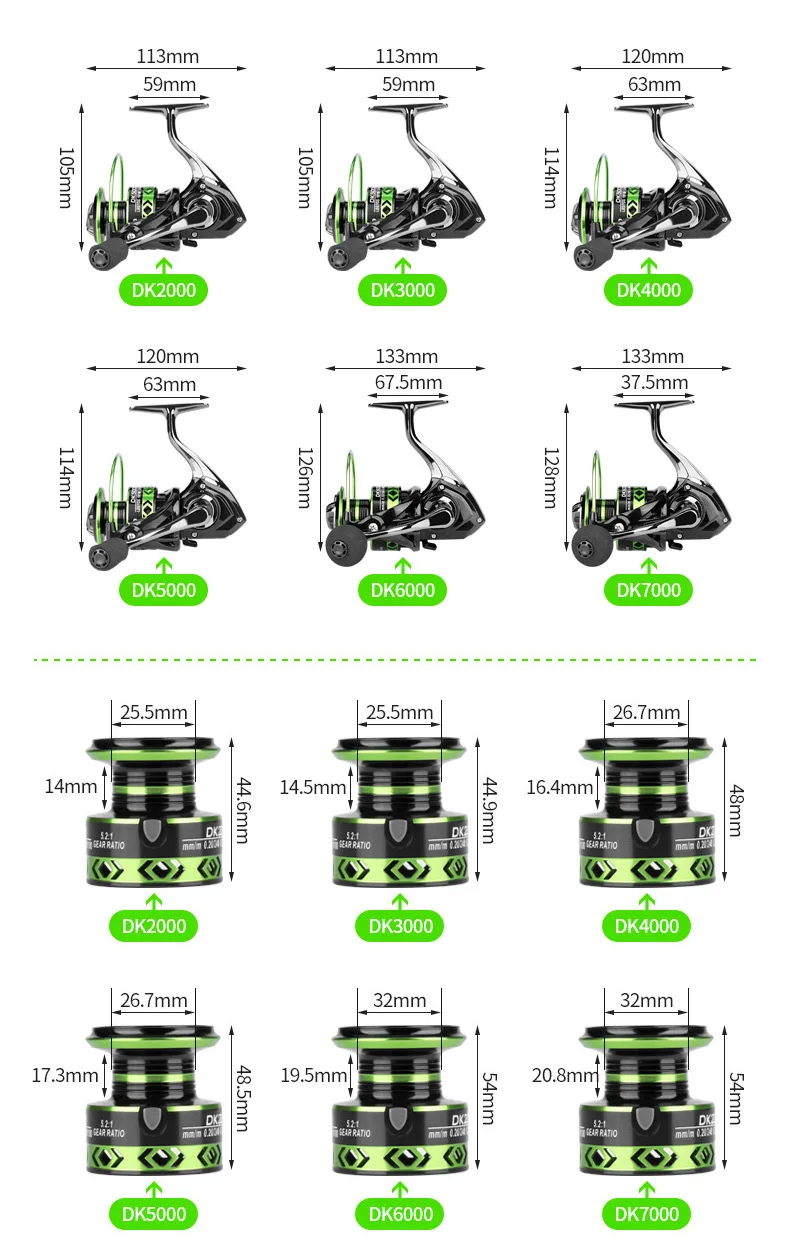 Полностью Металлическая Рыболовная катушка для спиннинга в соленой воде ловли