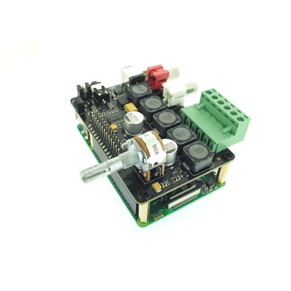 Raspberry Pi DAC Full HD усилитель класса D I2S PCM5122 X400 аудио Плата расширения 3 Model B +