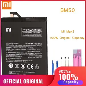 Оригинальный аккумулятор для телефона Mi Max2 Аккумулятор для Xiaomi MiMax 2 BM50 батареи Xiomi Аккумулятор для Xiaomi Mi Max 2