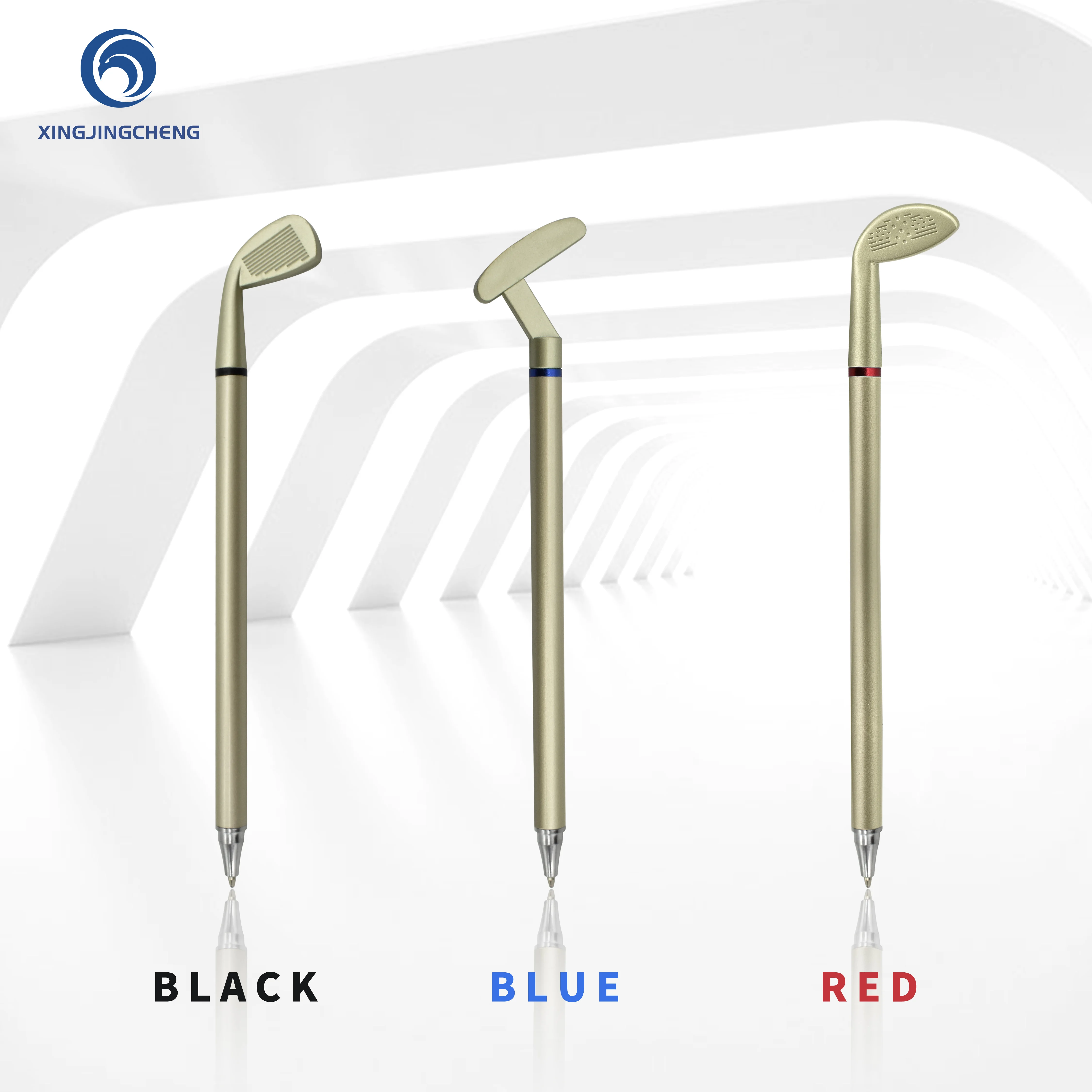 Гелевые чернила для гольфа 3 цвета подарочная ручка Офисная модель подписи