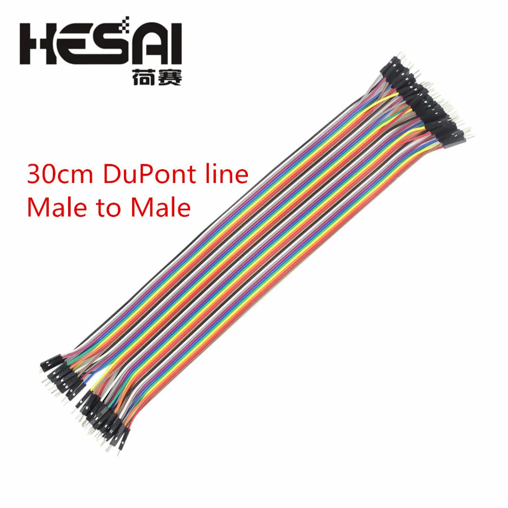 Кабельная Перемычка DuPont 30 см штырь гнездо и макетная плата для arduino набор сделай