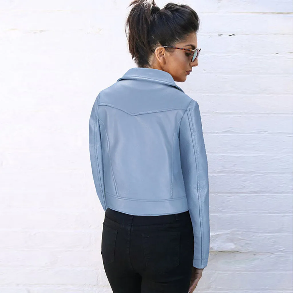 2019 Новое поступление женской куртки Уличная вышитая короткая куртка на молнии