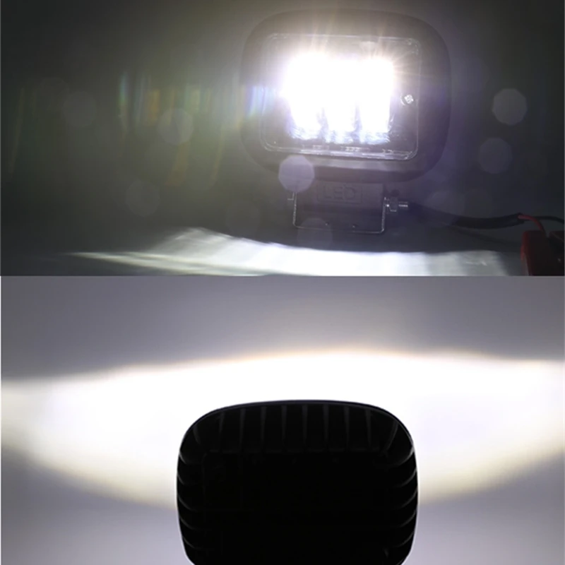 30 Вт 12 В светодиодный автомобильный рабочий светильник круглый 6D объектив