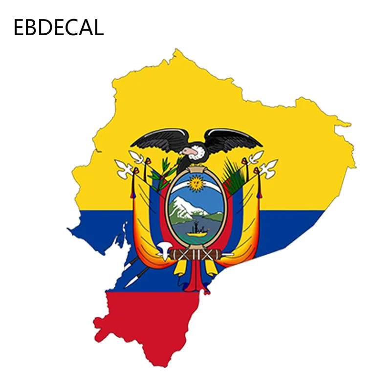 Ebdeckle автомобильный Стайлинг карта флаг для авто бампер окно наклейка на стену