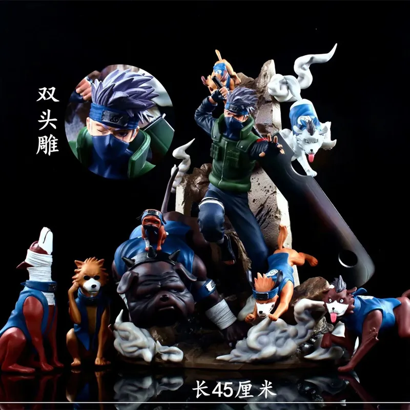 

Anime Hatake Kakashi Gecko PVC Action Figure Collectible Model Doll Toy 37cm