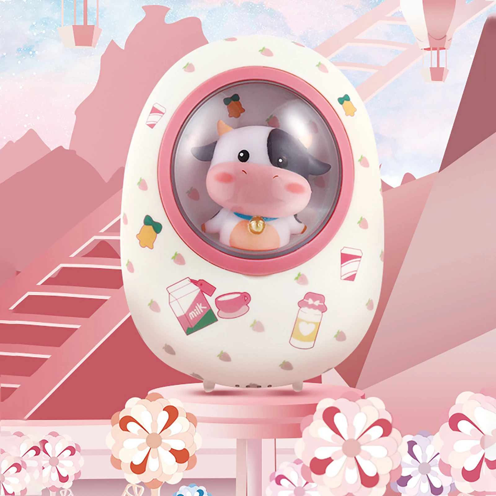 

Hand Warmer Hamster Rechargeable Power Bank Four-Level Temperature Adjustment Hand Warmer USB Charging Butter Cat Space Capsule