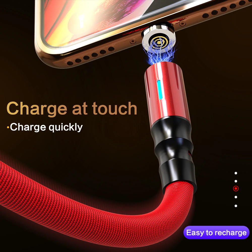 Магнитный Micro USB кабель для iPhone samsung Быстрая зарядка данных провод шнур магнитное зарядное устройство usb type C 1,2 m кабель для мобильного телефона