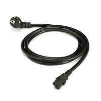 antminer c13 power extension cord 1 2m 1 5m 2m 3m 5m 2mm2 wire schuko eu plug power cable for pc computer psu bitmain antminer