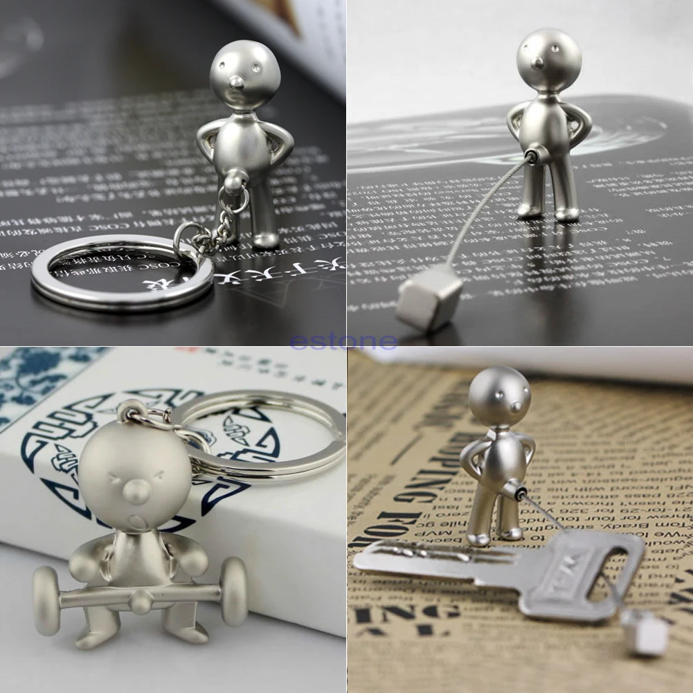 Творческий Новый стиль Mr.P брелок для мальчика ключей Забавный подарок Горячая