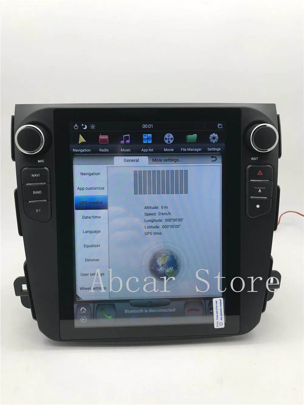 10,4 ''Tesla стиль Android 8,1 автомобильный dvd-плеер gps навигация для Mitsubishi Outlander 2006-2012 стерео радио PX6 CARPLAY HDMI