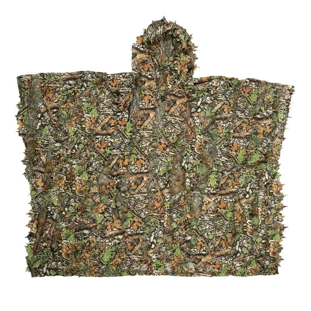 3D бионический Камуфляжный охотничий накидка Ghillie для взрослых износостойкий