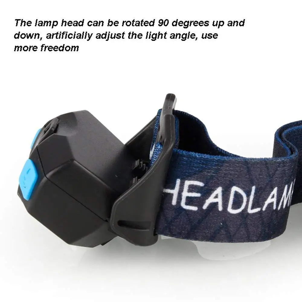 10000Lm Mini Rechargeable LED Headlamp Body Motion Sensor Headlight Camping Flashlight Head Light Torch Lamp With USB