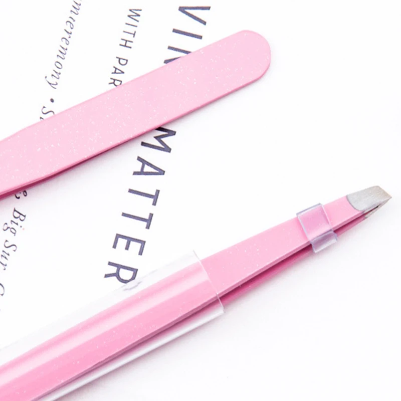 1 шт. пинцет для бровей из нержавеющей стали удаление волос на лице триммер зажим