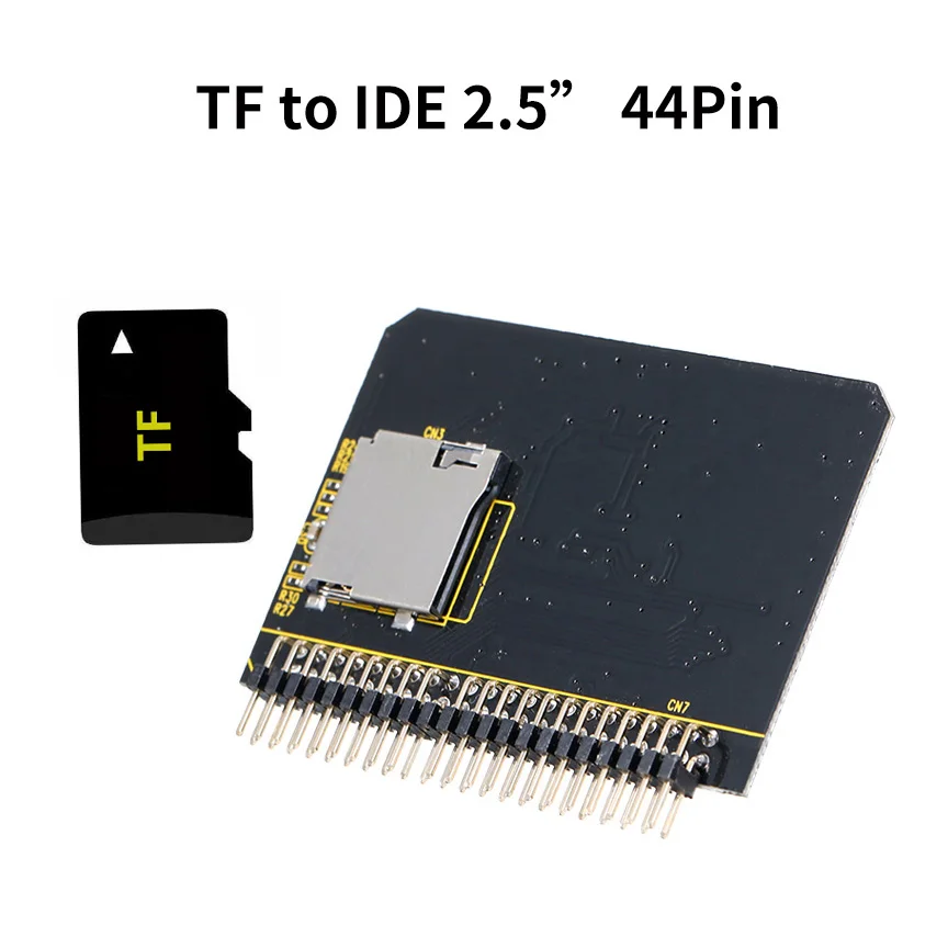 

MICRO SD to 44pin IDE Adapter Card TF Memory Card to 2.5in IDE Converter Support DMA/Ultra DMA Mode for Laptop