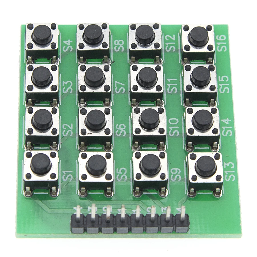 1 шт. 4x4 Матрица 16 клавиатура модуль кнопок Mcu для diy стартовый комплект|mcu module| |