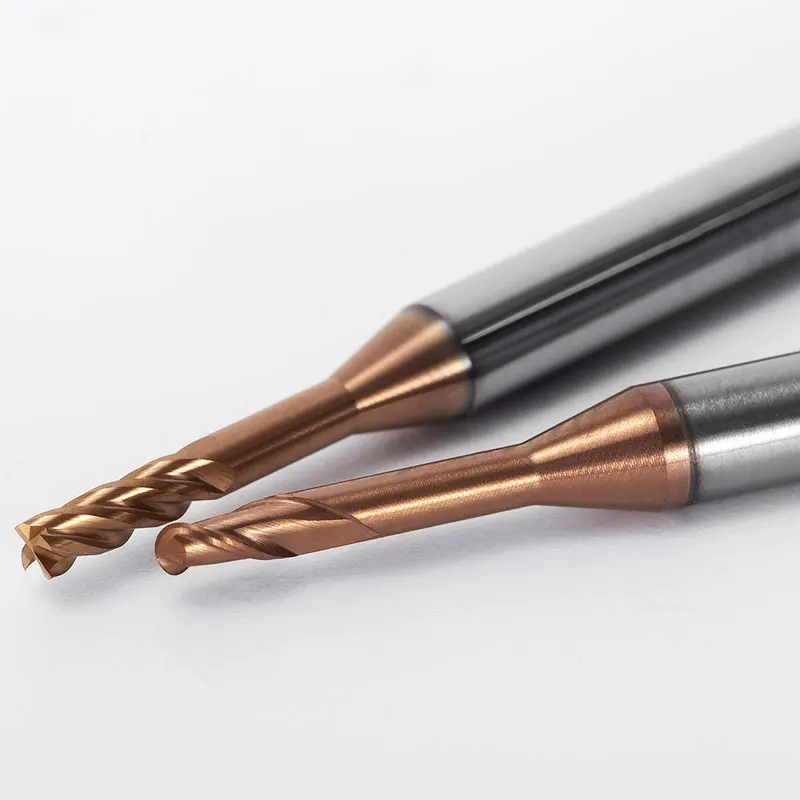 Концевая фреза с длинным шейным покрытием твердосплавный фрезерный станок ЧПУ
