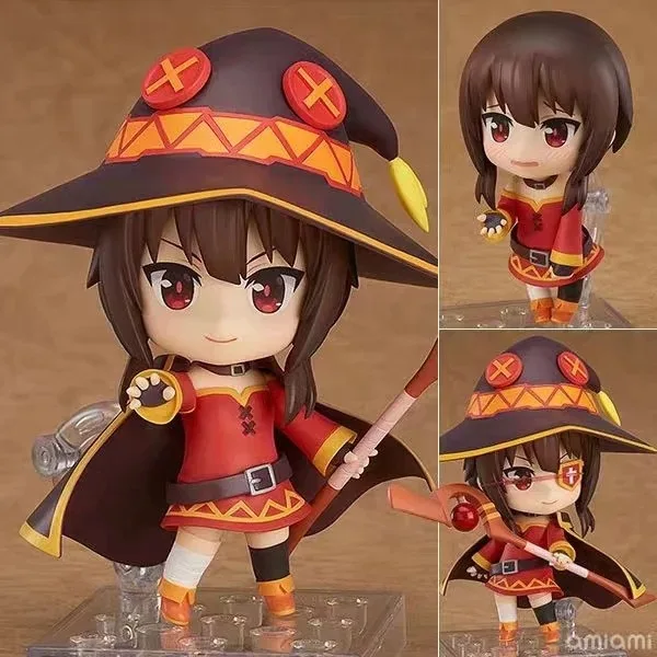 

10CM KonoSuba: God's Blessing on this Wonderful world! Megumin 725 Action Figure PVC Collection Model toys for christmas gift