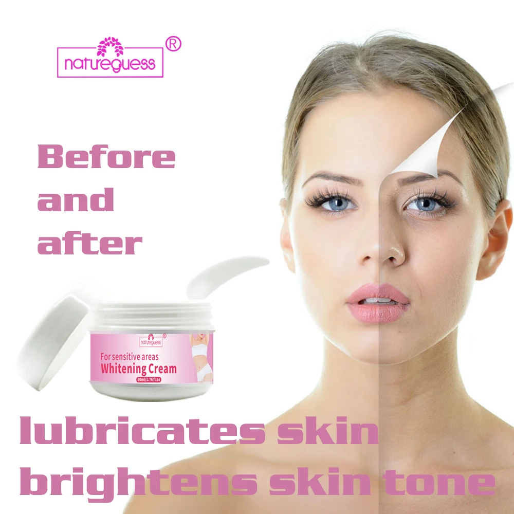 Отбеливающий крем для тела Осветляющий подмышек ног и колен частные части