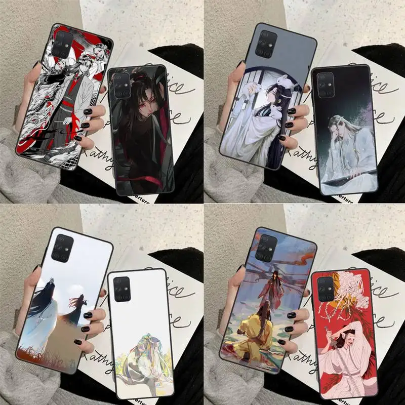

Mo Dao Zu Shi Anime Cartoon Phone Case Black Color For Huawei P20 P30 P40 Pro lite Honor 10 10i 9x 8a 8x Mate 20 Cover Coque