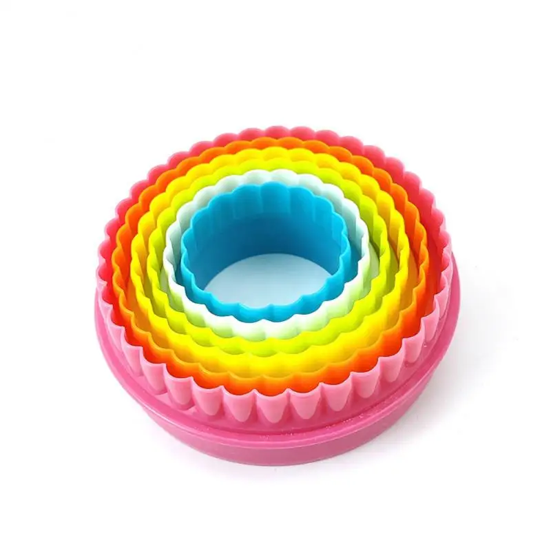 Кухонная форма для выпечки торта шоколада круглая мусса набор из 6 предметов