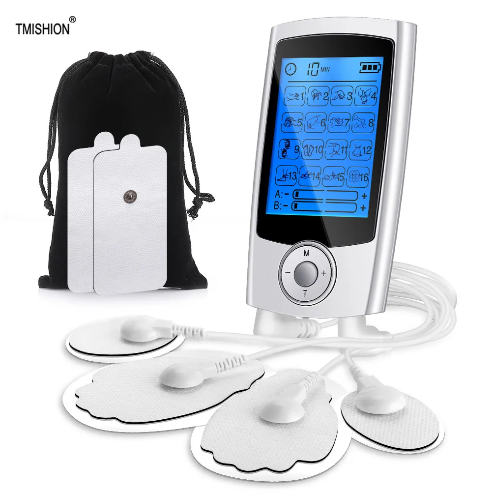 Массажер TENS EMS Электростимуляция мышц персональный электронный стимулятор