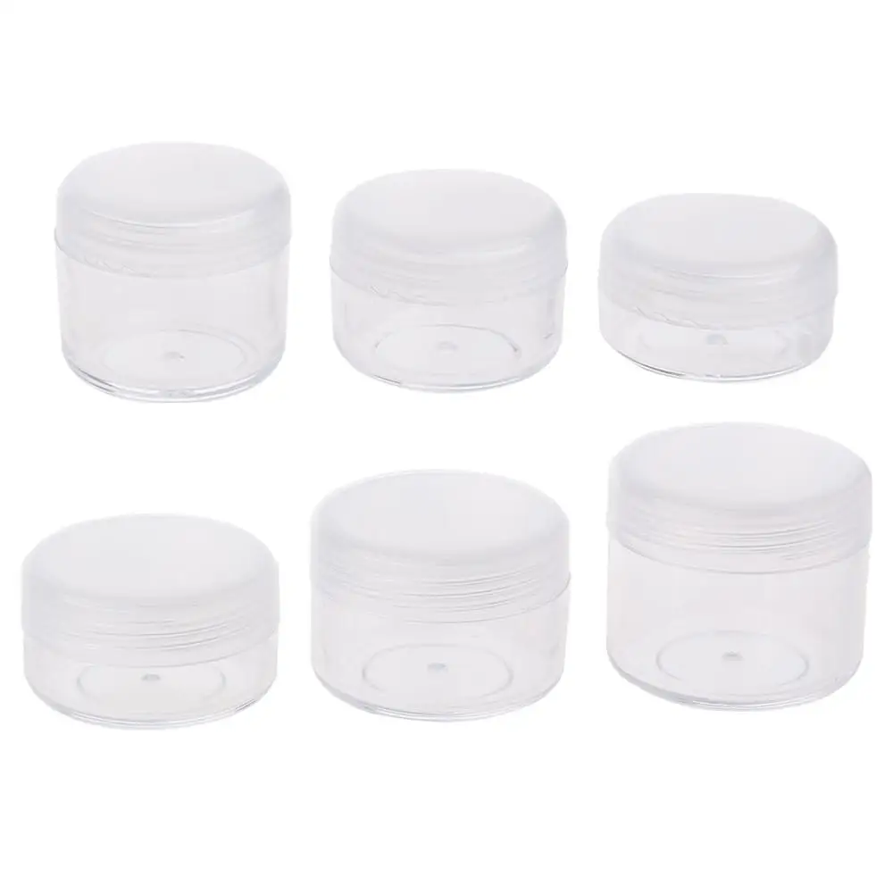 Емкость для косметики емкость путешествий ногтей многоразовая пустая