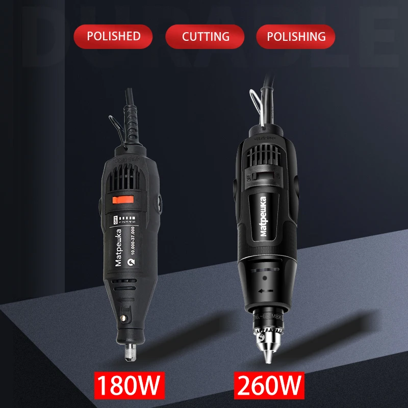 Электрическая дрель Dremel гравировальный станок 180 Вт/260 Вт электрическая с
