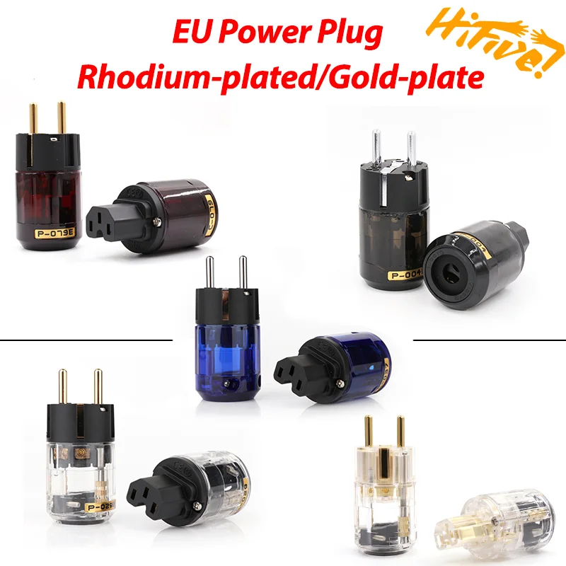 LEORY 10A/250 в 16a/C 07P P 079e 250 Мощность разъем IEC позолоченный ЕС аудио HiFi латунь Ac