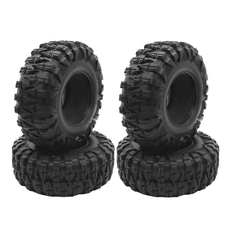 

4PCS 120mm 2.2in Mud Grappler Rubber Tyre Wheel Tires for 1/10 RC Crawler Traxxas TRX4 TRX6 D90 Axial SCX10 90046 Wraith